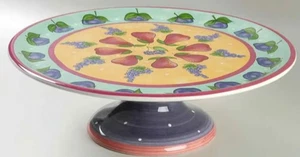 Tutti Frutti Kuchenständer mit Fuß Essex Kollektion Heather Outlaw Kurpis 12-1/4" - Bild 1 von 9