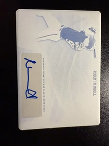 2021 Leaf Trinity Robert Hassell RC Rookie Black Printing Plate 1/1 Nationals - Picture 1 of 2