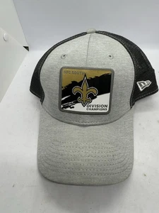 New Orleans Saints New Era 9FORTY Division Champions 2Tone grau NFL Mütze - Bild 1 von 5