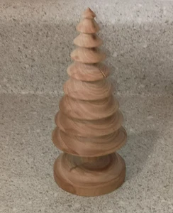 Piper Simmons Holz Weihnachtsbaum unten signiert - Bild 1 von 2