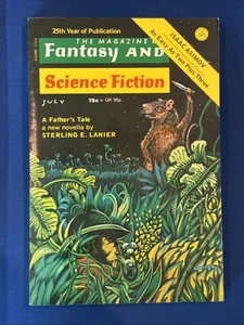 Magazine Of Fantasy & Science Fiction July 1974 VG - Foto 1 di 2