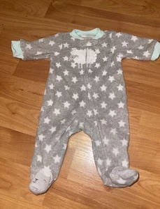 NEW ~ "SHEEP" Baby Boy PREEMIE FLANNEL Sleeper Outfit / Reborn Clothes - Picture 1 of 6