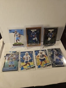 7 CARD COLTS LOT - JONATHON TAYLOR - REGGIE WAYNE - EVAN HULL - JOSH DOWN - Picture 1 of 9