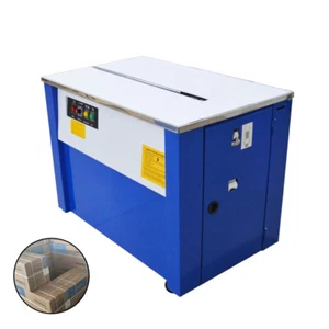 Semi-Automatic Table Top Strapping Machine 1.5m/s for 6-15mm Width PP Belt 110V - Picture 1 of 11