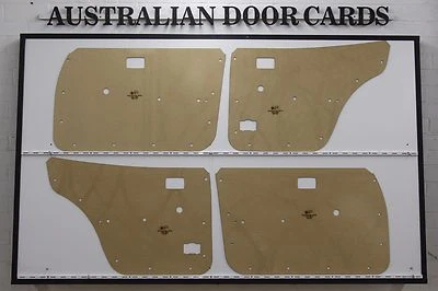 Door Cards Fits Toyota Corona MK2 1972-1976 Sedan Wagon Quality Masonite x4 - Image 1 of 4