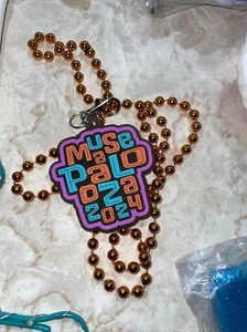 Krewe of Muses Mardi Gras New Orleans Museapalooza 2024 Light up Bead - Picture 1 of 2