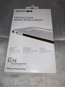 Tech21 Evo Elite - iPhone 6 plus / 6s plus - clear/gold - Photo 1 sur 3