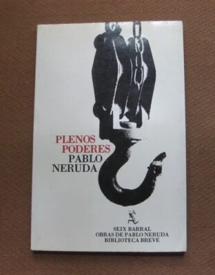 PLENOS PODERES by Pablo Neruda - 1983 PB Spanish poetry poems  - Image 1 of 3