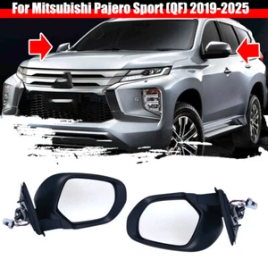 3Pin PAIR Electric Door Mirror Assembly For Mitsubishi Pajero Sport QF 2019-2025 - Picture 1 of 15