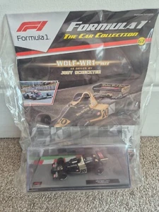1/43 F1 FORMULA 1 CAR COLLECTION - WOLF WR1 JODY SCHECKTER 1977 CAR #67 NEW - Picture 1 of 3