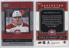 2023-24 Upper Deck Series 1 Honor Roll Silver Rainbow /250 Cole Caufield #HR-6