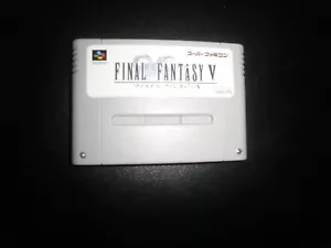 Super Nintendo sfc Snes Super Famicom - final fantasy V 5 - cart   - jap - Picture 1 of 1