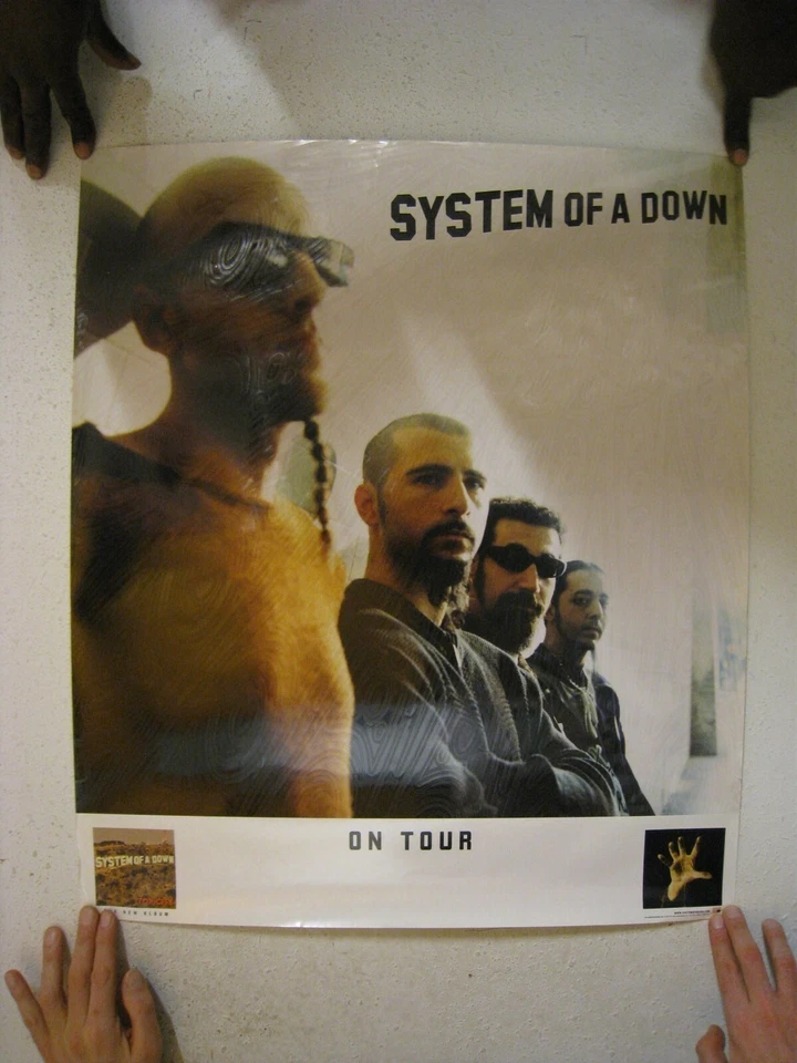 System of a Down Poster On Tour Band Shot - Image 1 of 1