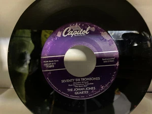 Seventy Six Trombones  jonah jones 45 vg free shipping - Picture 1 of 1