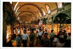 Grand Bazaar, Istanbul, Turkey Postcard - Picture 1 of 2