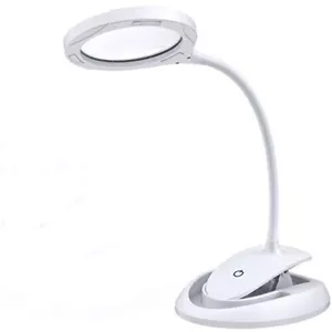 Clip-On 5X/10X Magnifying Glass Li Charge Magnifier Loupe With 15LED Lamp Stand - Picture 1 of 10