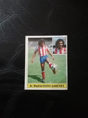 1981 82 Cromo Hugo Sánchez Rookie At Madrid Fichaje Liga Este - Imagen 1 de 4