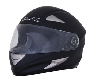 AFX MOTORCYCLE HELMET FX90E MATTE Black LG - Picture 1 of 1