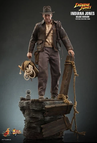 Hot Toys MMS717 Indiana Jones And The Dial Of Destiny Deluxe 1/6th Scale Figure Cover