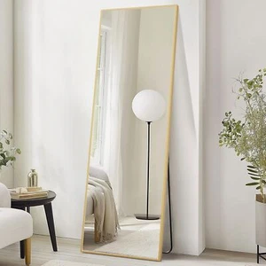 1pcs Full Length Mirror 71x26 Full Body Mirror Rectangle Standing Wall Mount - Picture 1 of 7