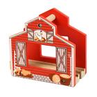 Kids Diy Building Wooden Railway Accessories - Station/Viaduct/Cave/House