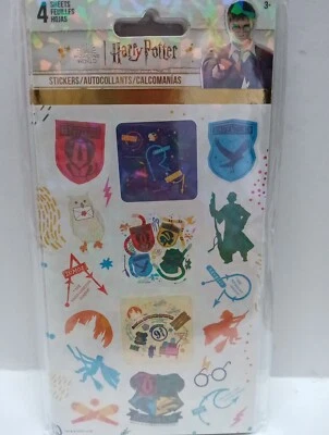 HARRY POTTER - Foil Prism STICKERS - 4 SHEETS !!   NEW !  - Image 1 of 3