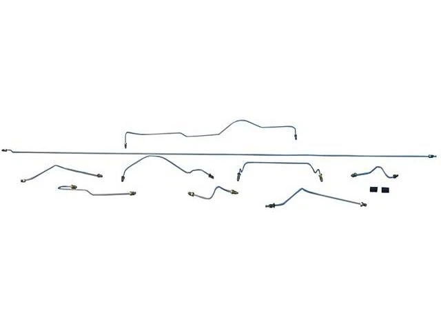 APA/URO Parts 11RN12S Brake Hydraulic Line Kit Fits 1968 Porsche 912 Foto 1 de 1