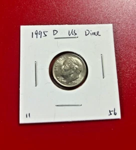 1995 D US DIME COIN - Picture 1 of 2
