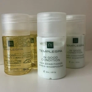 4 x Temple Spa 45mls: 2x Good Hair Day Shampoo, 2x In Good Condition Conditioner - Picture 1 of 8