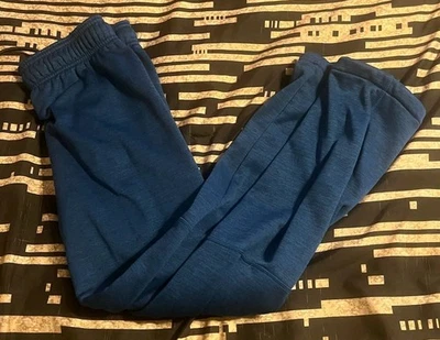 Мужские тренировочные штаны And1 M бирюзовые для бега баскетбола с регулируемым карманом на молнии  - Изображение 1 из 4