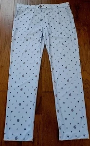 Neu ohne Etikett Greyson Sky blau Performance Golfhose für Herren Stretch-Logo Größe 36 x 32 - Bild 1 von 7