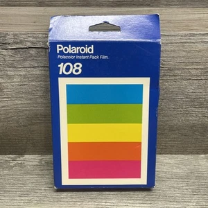 Polaroid Type 108 Polacolor Instant 8 Pack Film New Sealed In Box - EXP 04/90 - Picture 1 of 3