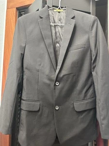 Black Blazer Sport Coat Classic Club Gold Label Boys Size 16 - Picture 1 of 3