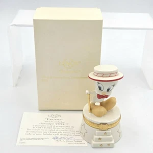 Lenox Treasure Showstopper Tweety Hut Fliege & Rohrstock Porzellan aufklappbare Box Echtheitszertifikat - Bild 1 von 11