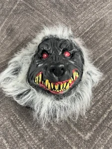 Halloween großer Werwolf hungriger Brüller Wolf Kopfbedeckung Maske - Bild 1 von 8