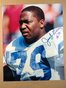 AUTOGRAPHED - Jacob Green 8x10 Photo - Seattle Seahawks #79 w/ ticket - Picture 1 of 3