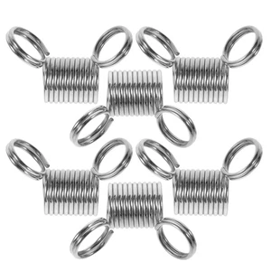 Muelles de tapón de alambre para joyería de resorte de tope de cuentas de 6 piezas para encordar cuentas - Imagen 1 de 12