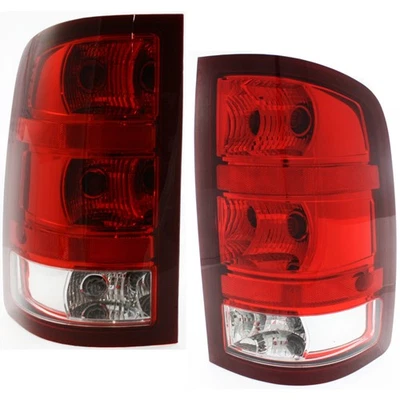 For 2010 GMC Sierra 1500 Tail Light Driver & Passenger Side Pair CAPA 1st Design — 第 1/4 张图片