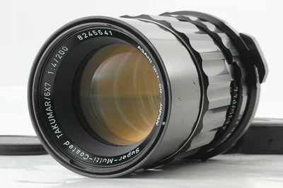 [Near MINT] Pentax SMC Takumar 6x7 200mm f/4 MF Telephoto Lens for 67 67II Japan - Image 1 of 4