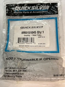 Mercury Quicksilver OEM Coupling Water Tube 8M0151045 Free Shipping! - Picture 1 of 2