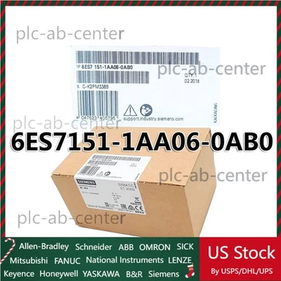 New Siemens interface module FOR ET 200S 6ES7151-1AA06-0AB0 6ES7 151-1AA06-0AB0 - Image 1 of 4
