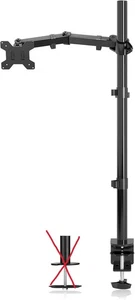Suptek Pojedynczy uchwyt ekranu, uchwyt monitora do pręta 13-32" 80cm - Zdjęcie 1 z 11