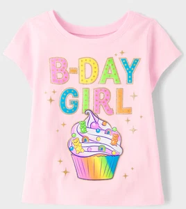B-Day Girl Pink Birthday T-Shirt - Picture 1 of 1