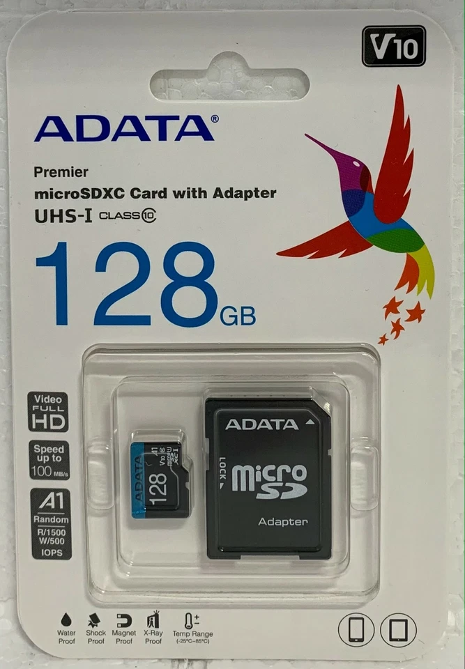 Adata SD Card 128GB - Image 1 of 1