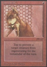 1x Hurr Jackal PL/MP, English MTG Arabian Nights