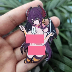 ¡Nuevo! Prendedor insignia Overlord/Albedo metal esmalte nsfw anime coleccionable - Imagen 1 de 1
