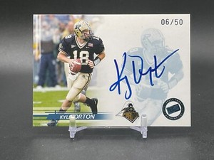 2005 Press Pass Auto Blue /50 Kyle Orton Rookie Auto RC