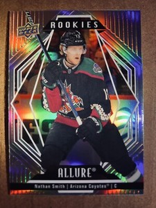 2022-23 Upper Deck Allure Hockey Rookies Nathan Smith #128 Arizona Coyotes