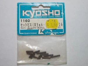 1160 Set Screw (M3) Listing #4 (Surface Rust) - Kyosho Vintage Hardware - Picture 1 of 3