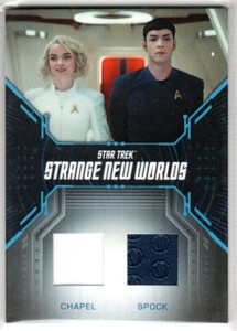 STAR TREK SNW STRANGE NEW WORLDS DRC3 DRC03 CHAPEL SPOCK DUAL RELIC COSTUME